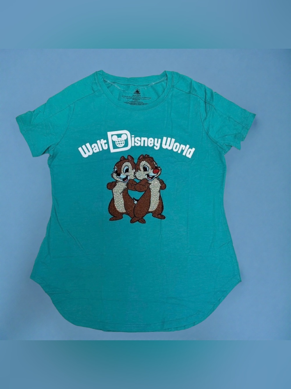 Disney Parks Walt Disney World Chip & Dale Rhinestone Tee